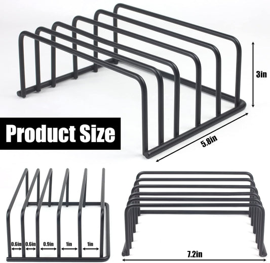 Cutting Board Organizers (1.0 and 0.6 Inch Wide Slots), Cutting Board Organizer, Cutting Board Storage, Biscuit Sheets, Bakeware Organizers for Cabinets…