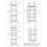 ClosetMax™ Foldable Hanging Organizer – Multi-Tier Space Saver for Pajamas, Coats, Sweaters & More