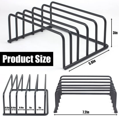 Cutting Board Organizers (1.0 and 0.6 Inch Wide Slots), Cutting Board Organizer, Cutting Board Storage, Biscuit Sheets, Bakeware Organizers for Cabinets…