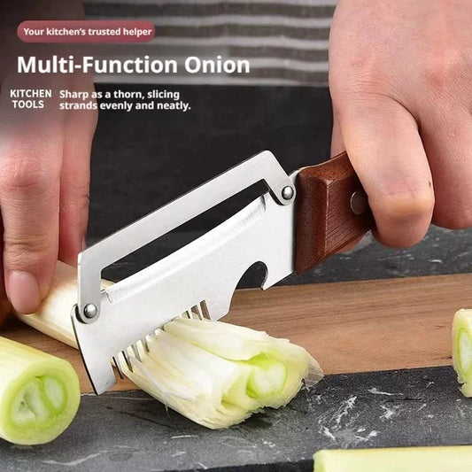 2026 Wooden Multi Functional Vegetable Peeler with Ergonomic Handle for Peeling and Slicing Fruits and Vegetables Durable Smooth