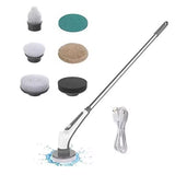 CleanMaster™ 6-in-1 Wireless Electric Scrub Brush – Adjustable Cleaning Tool for Bathroom, Kitchen & Window